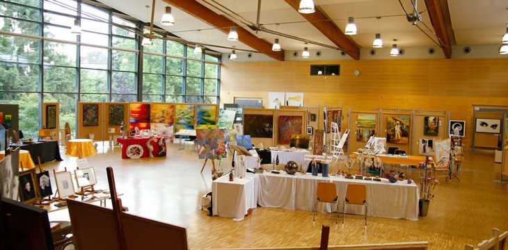Kunstausstellung in der Hummerichhalle